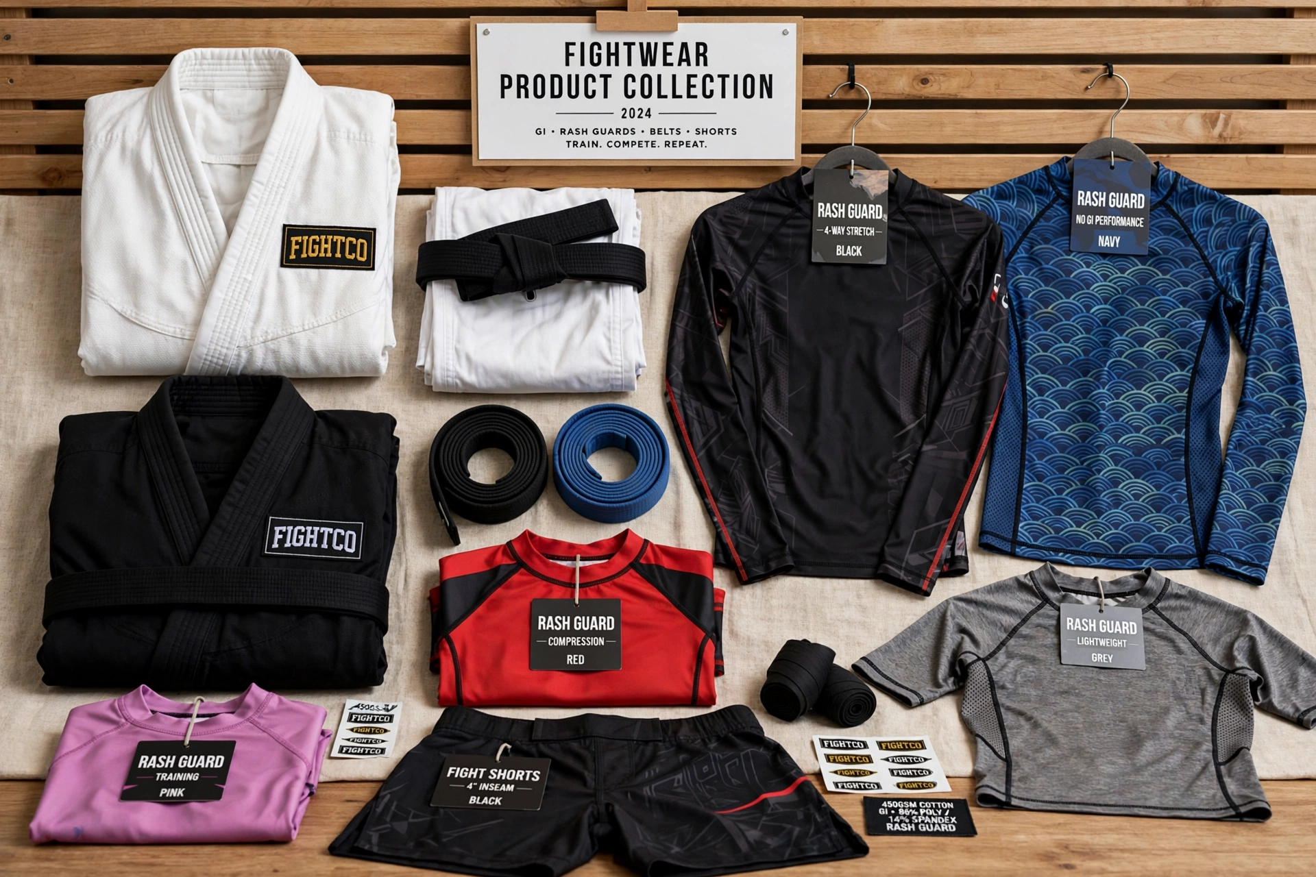 Custom martial arts wear